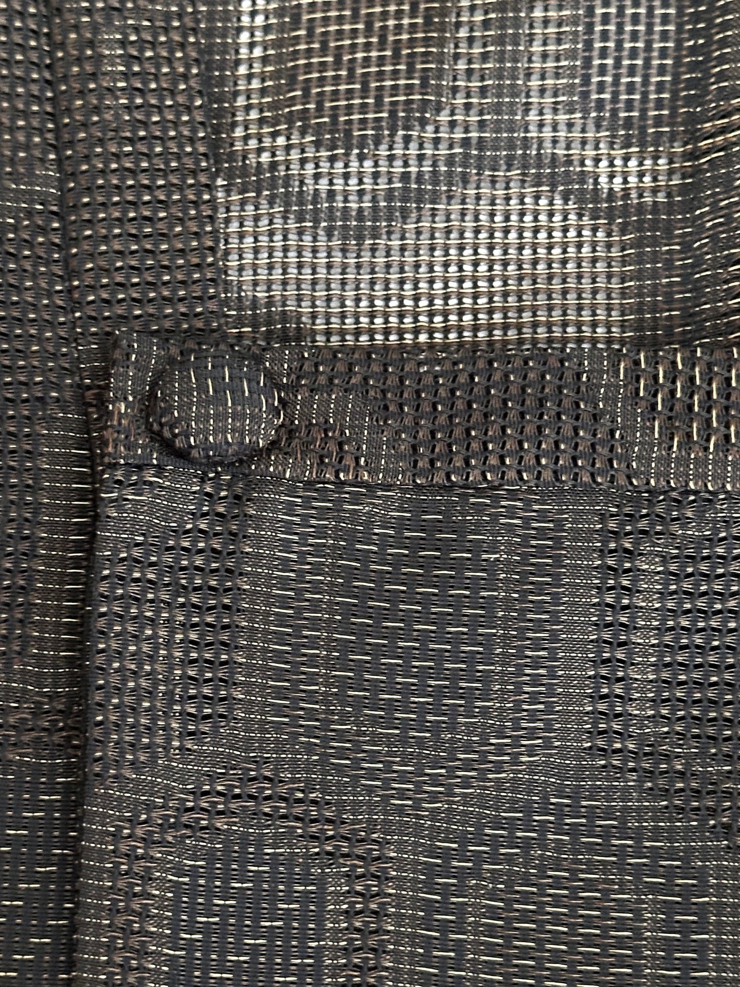 Vintage Summer Michiyuki – Brown Kikkō Weave