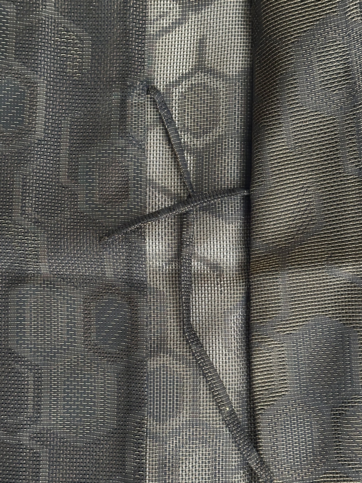 Vintage Summer Michiyuki – Brown Kikkō Weave
