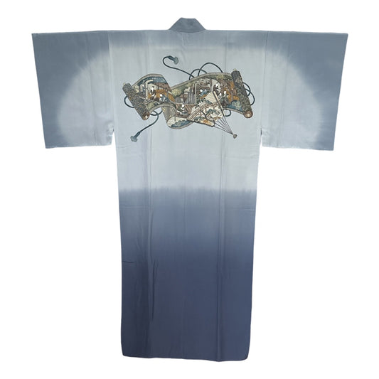 Handscroll Landscape Vintage Men’s Juban