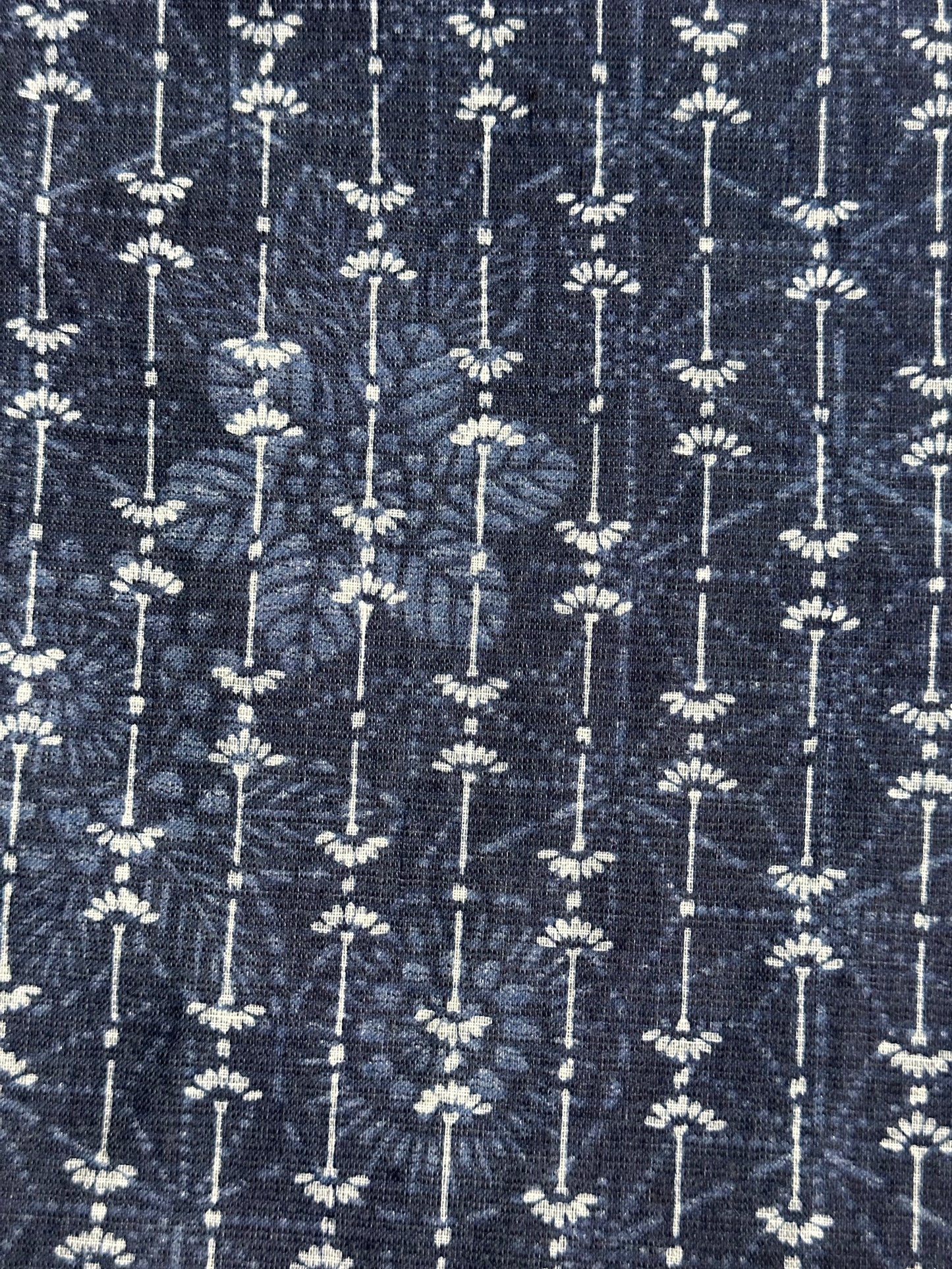 Indigon Asanoha & Kiku Vintage Hitoe -kimono