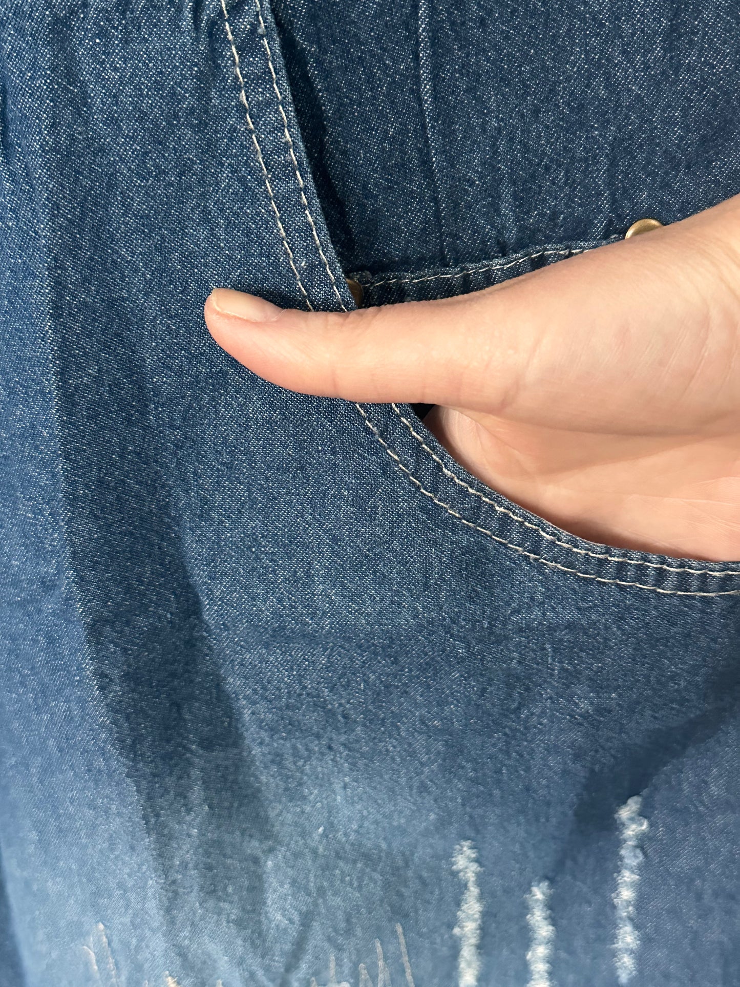 Miesten denimkimono – LL-koko