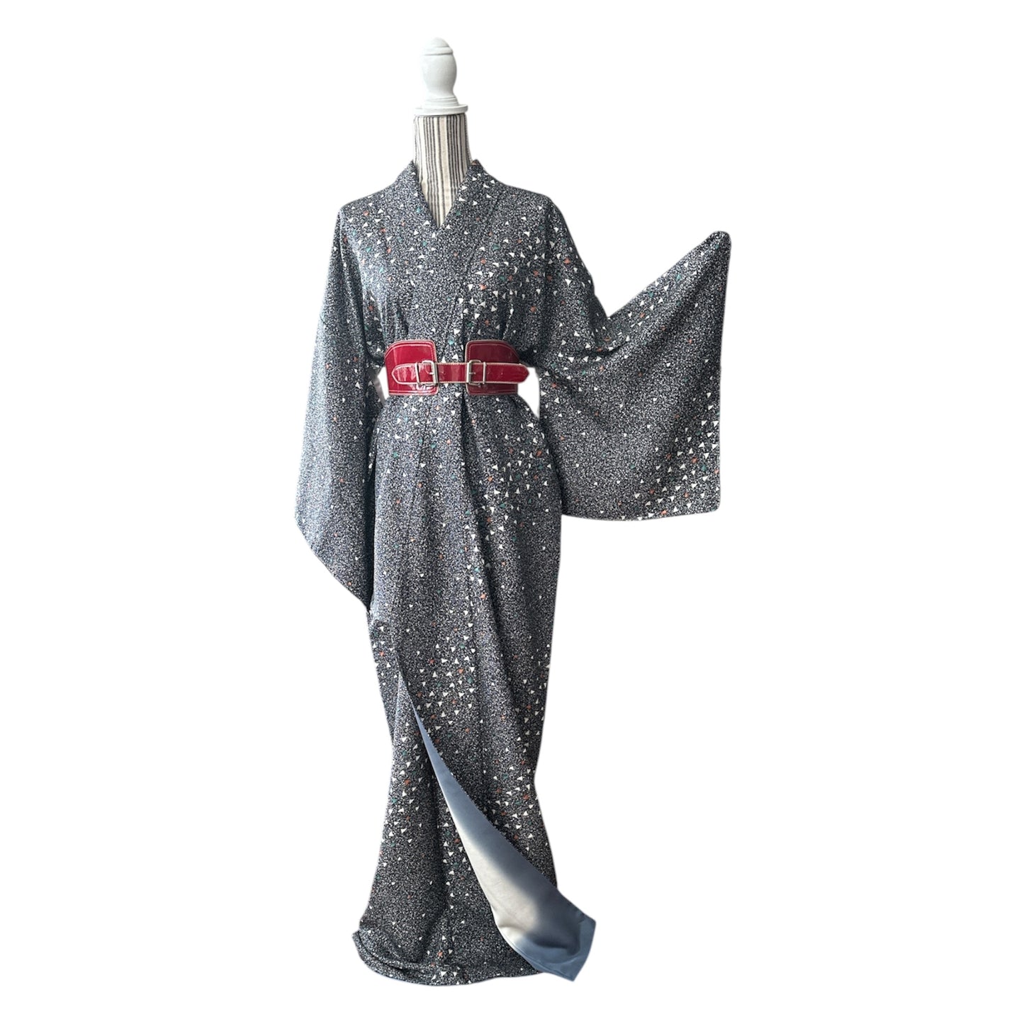 Chidori Vintage Komon-kimono