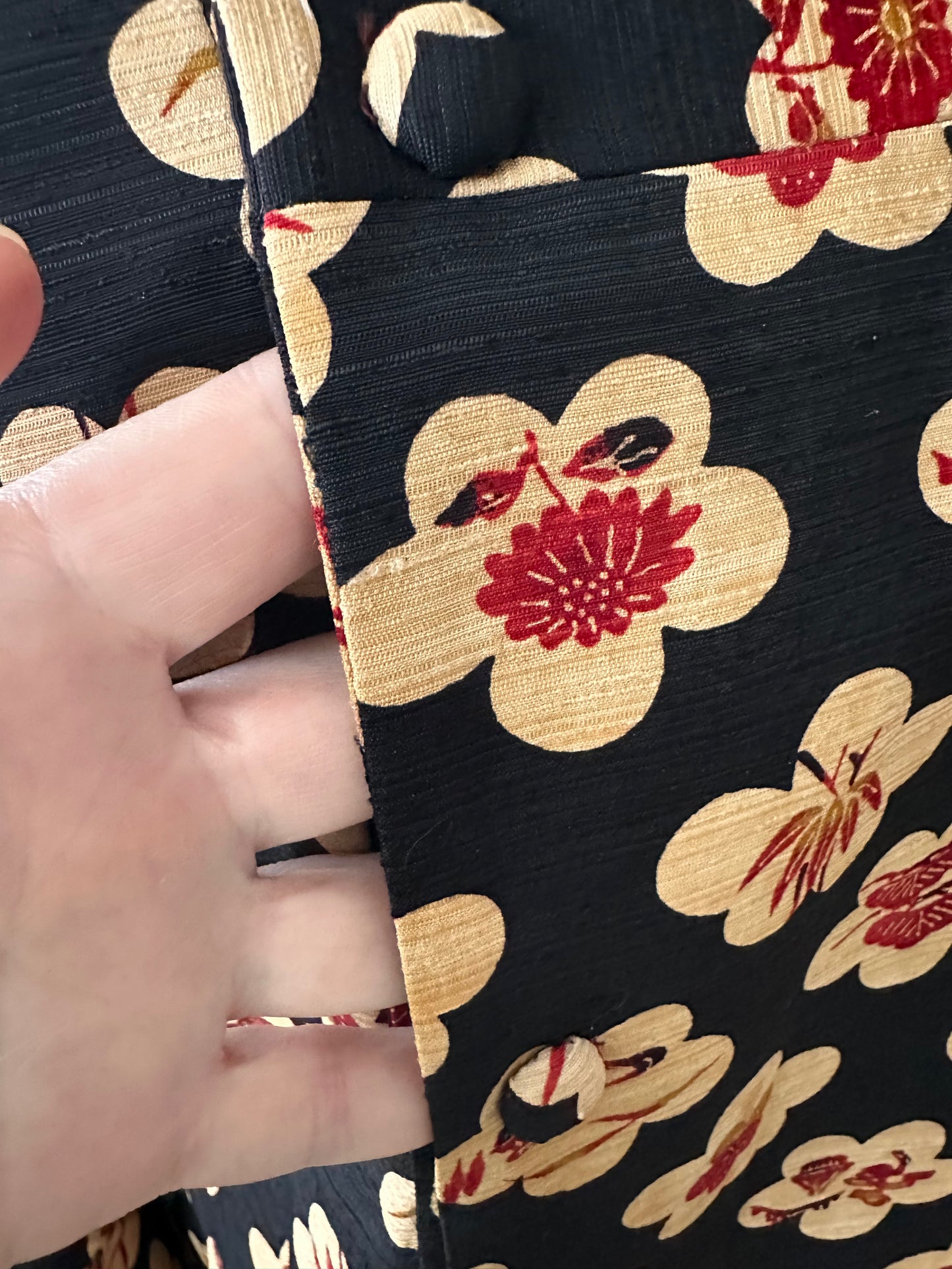 Michiyuki vintage de damă – Ume și motive de bun augur