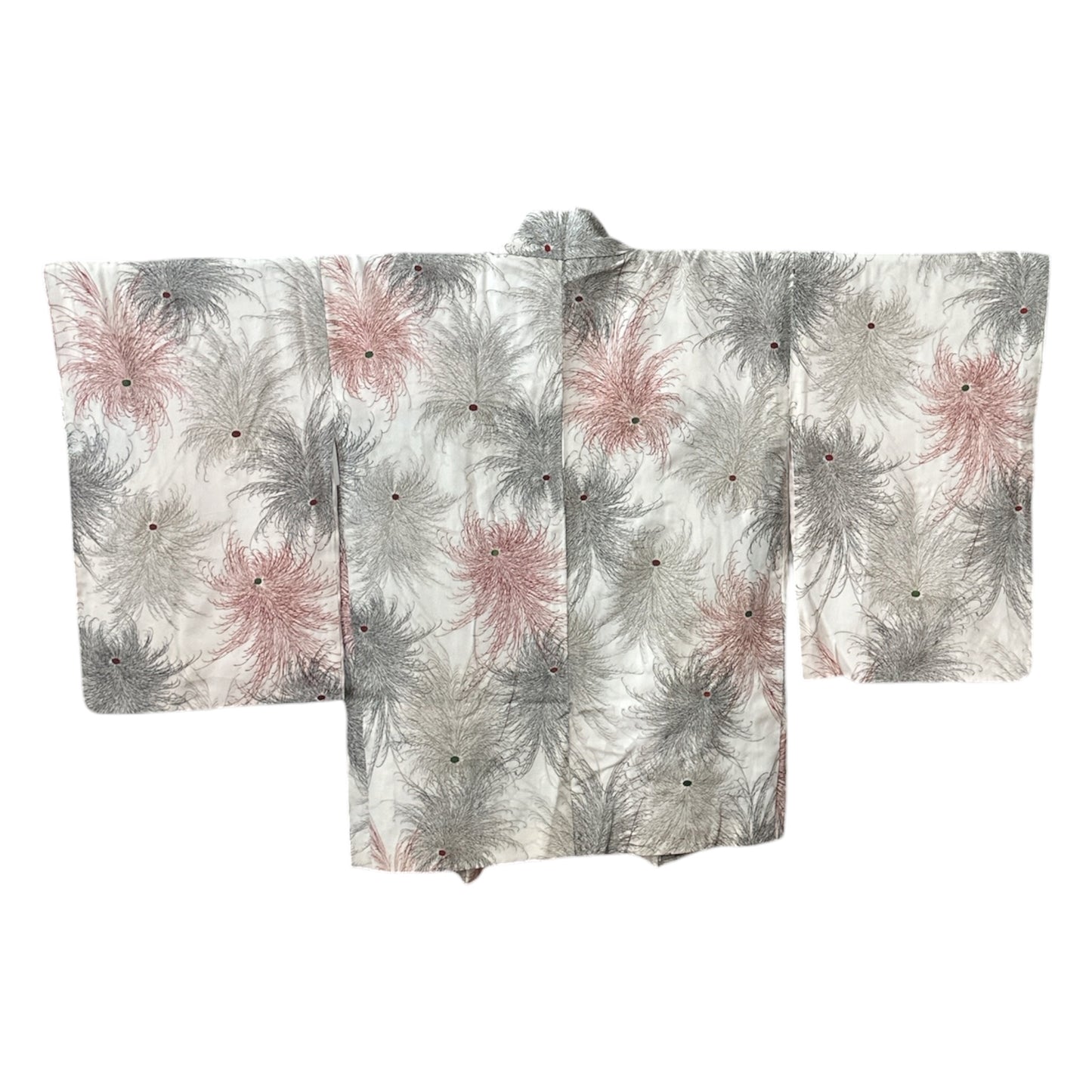 Haori Vintage cu Crizanteme Păianjen