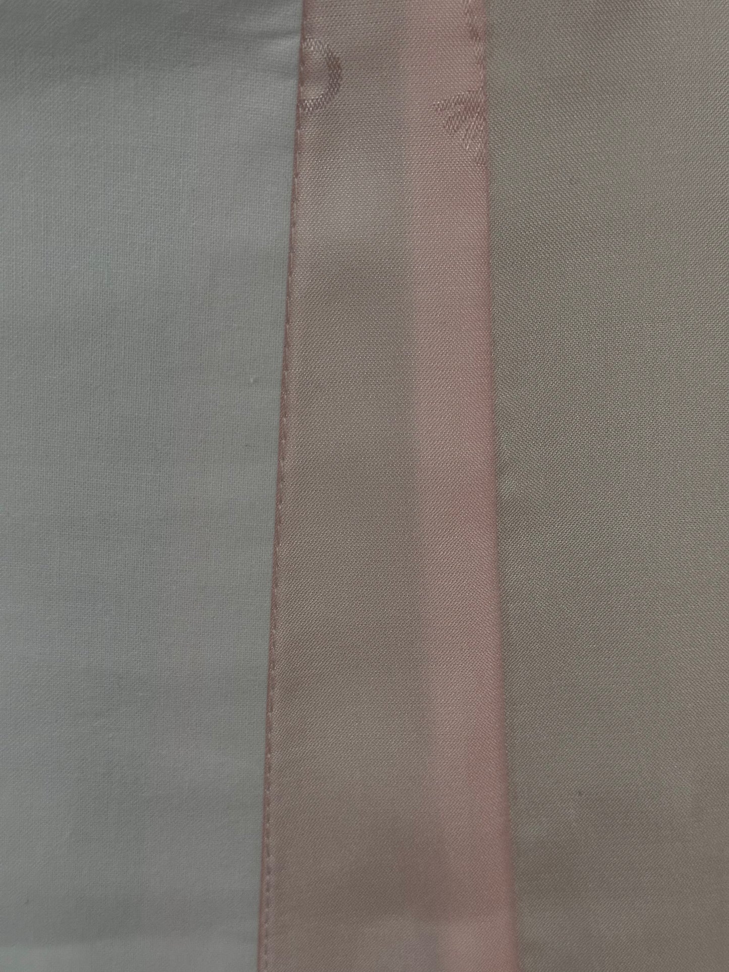 Pinkki luumunkukka-furisode-juban – Koko L