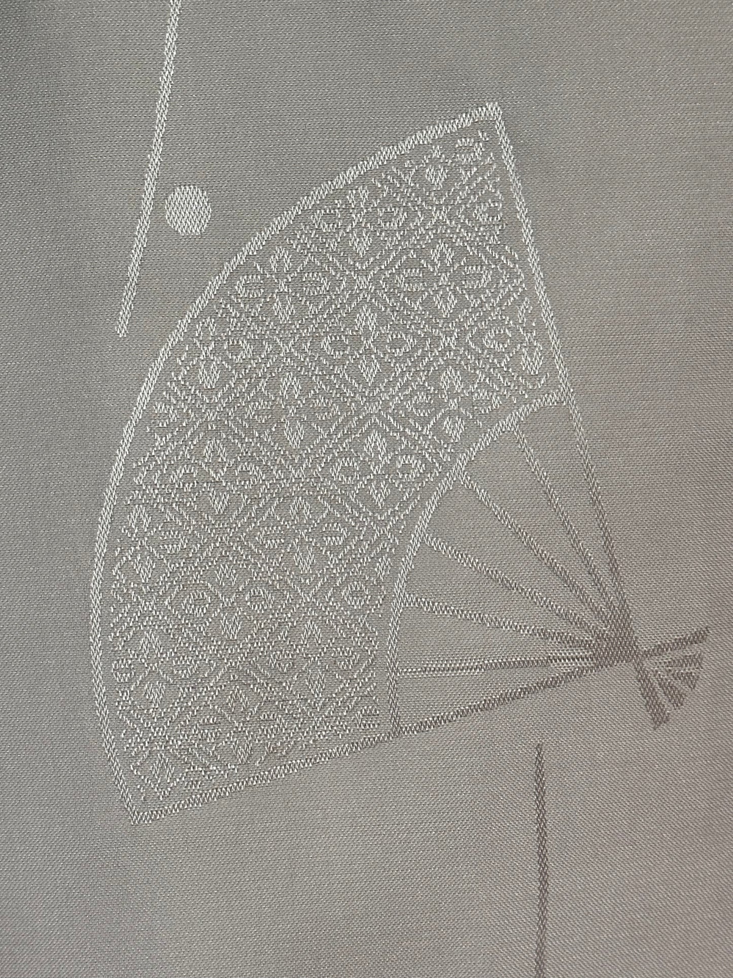 Pinkki luumunkukka-furisode-juban – Koko L