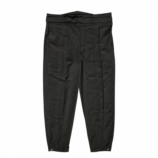 Japanese Hakama-Style Working Pants – Black