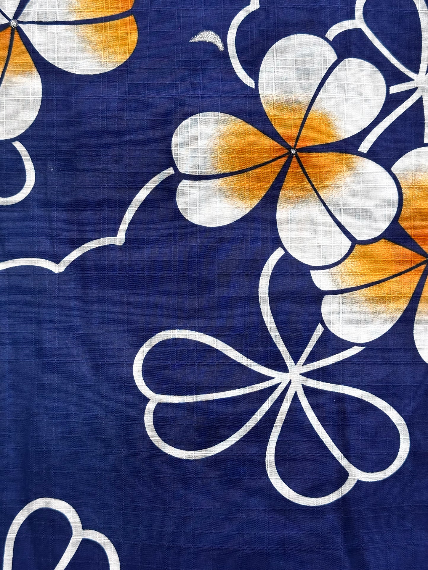 Yukata „Trifoi Norocos” cu detalii argintii