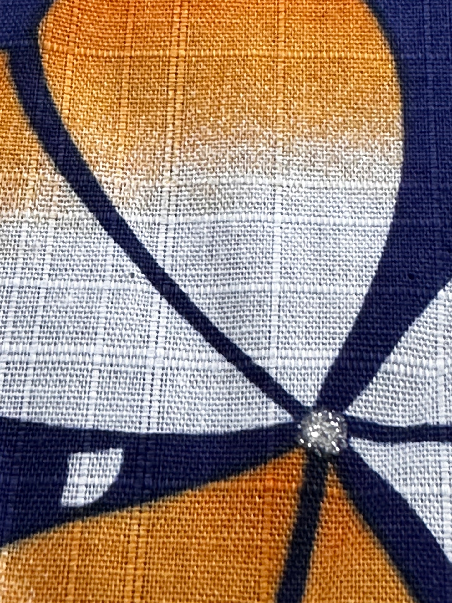 Yukata „Trifoi Norocos” cu detalii argintii