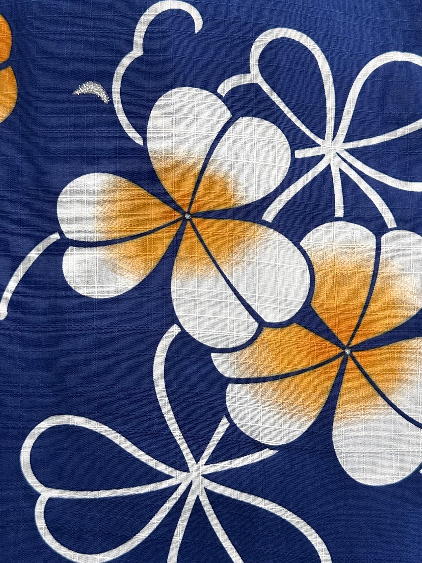 Yukata „Trifoi Norocos” cu detalii argintii