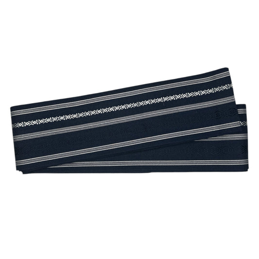 Navy Blue Kakuhaba Obi