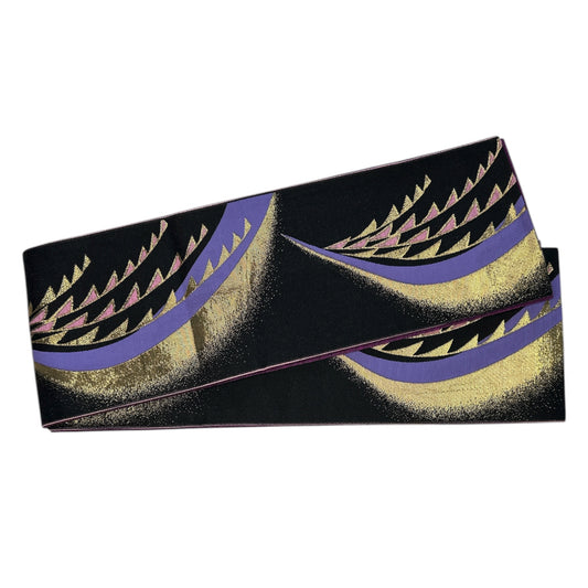 Flowing Gold Wave Hanhaba Obi