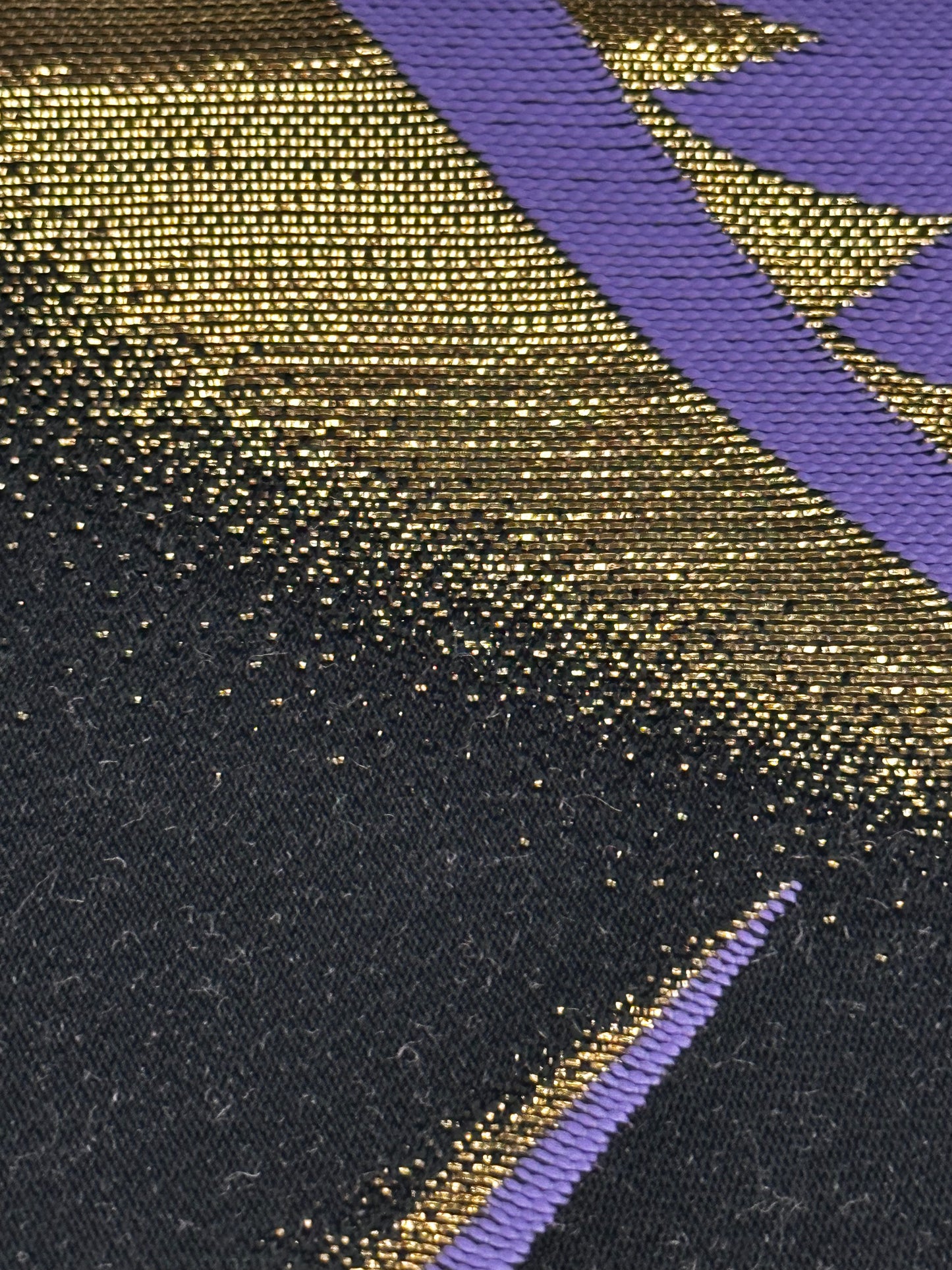 Flowing Gold Wave Hanhaba Obi