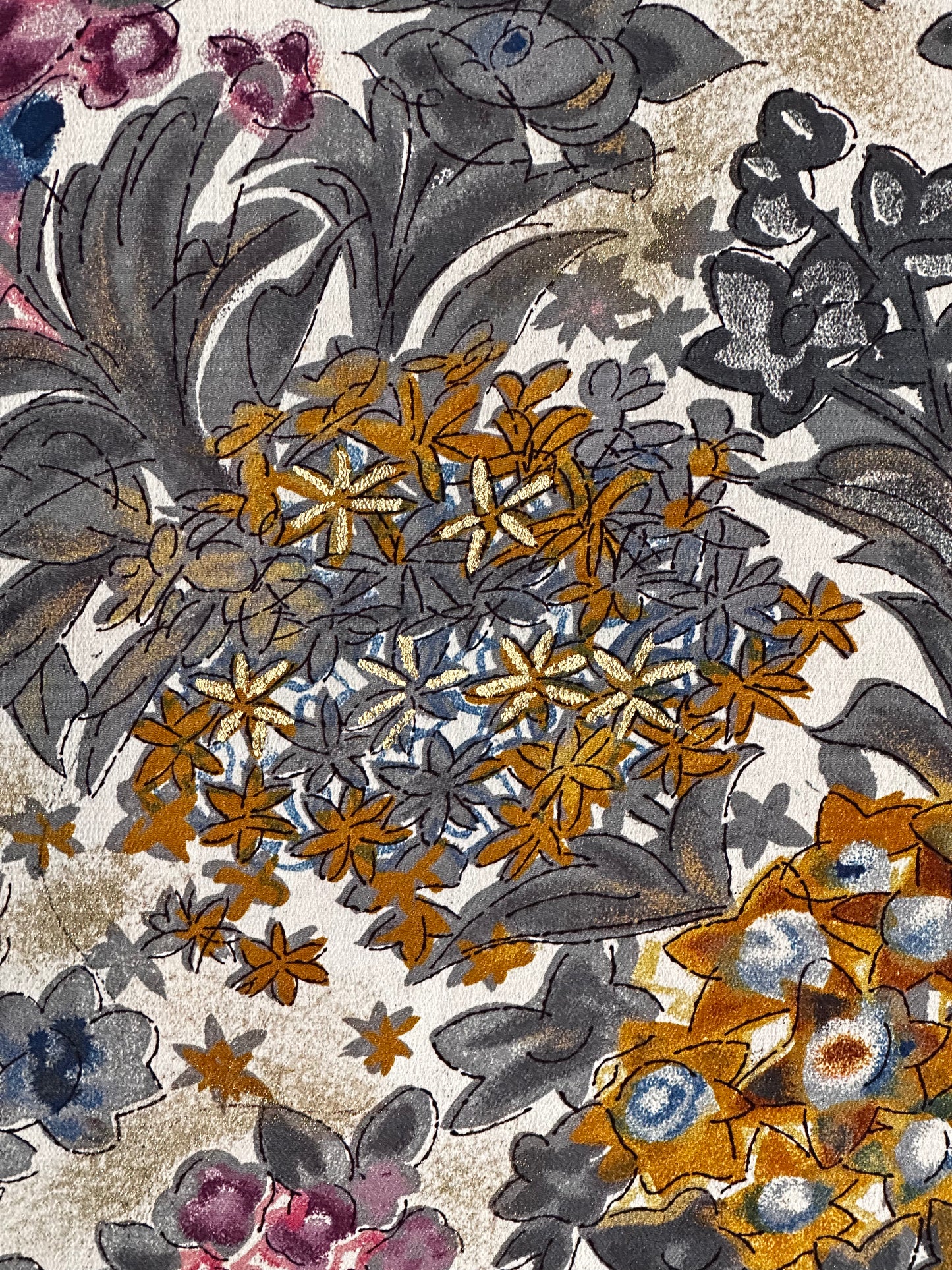 Eternal Blossoms Antique Kimono