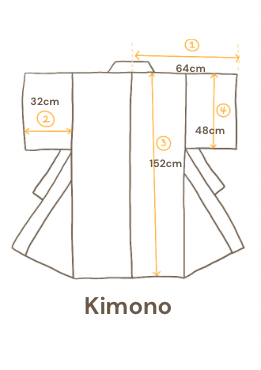 Kasuri Cross Vintage Haori & Kimono Set