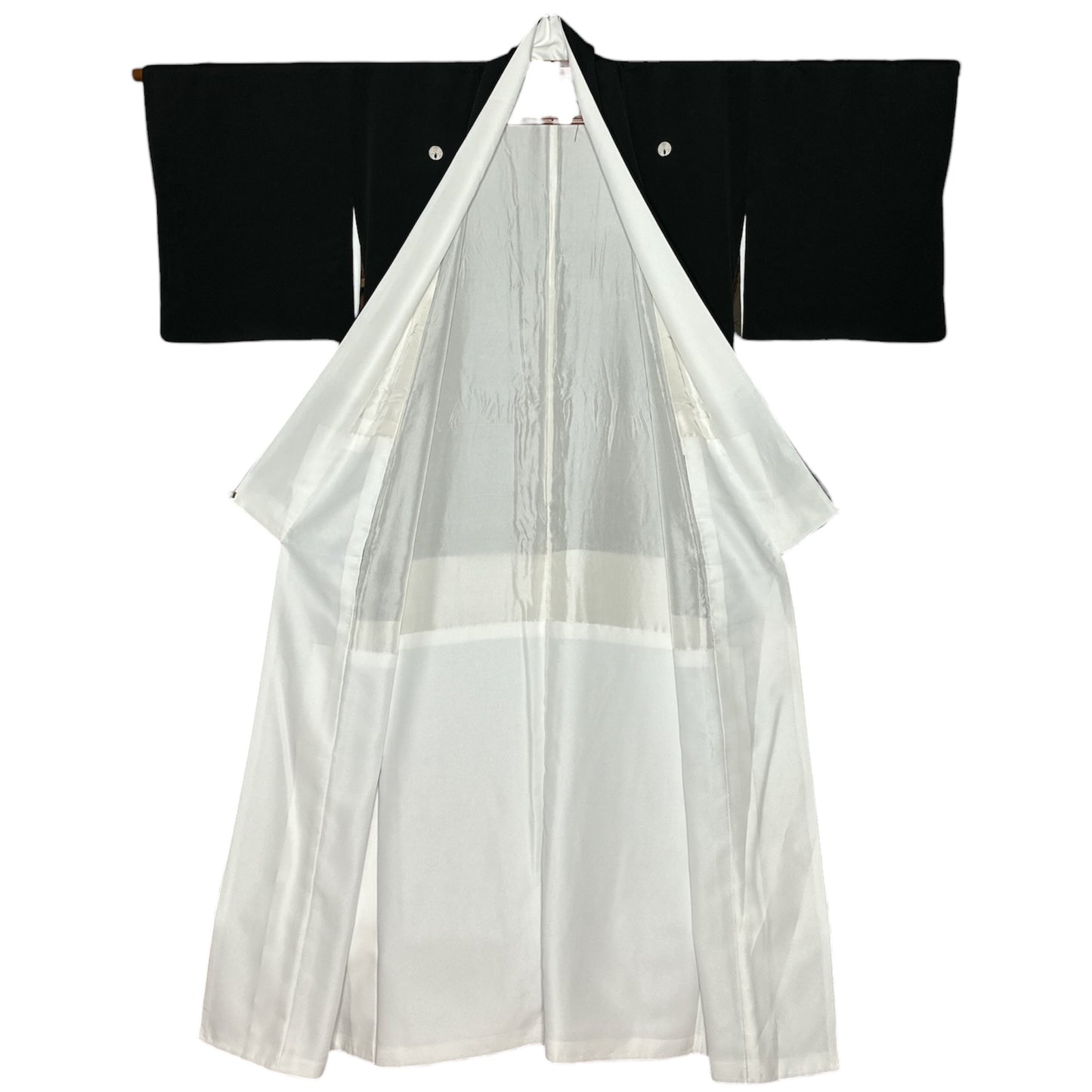 Resting Cranes Kurotomesode