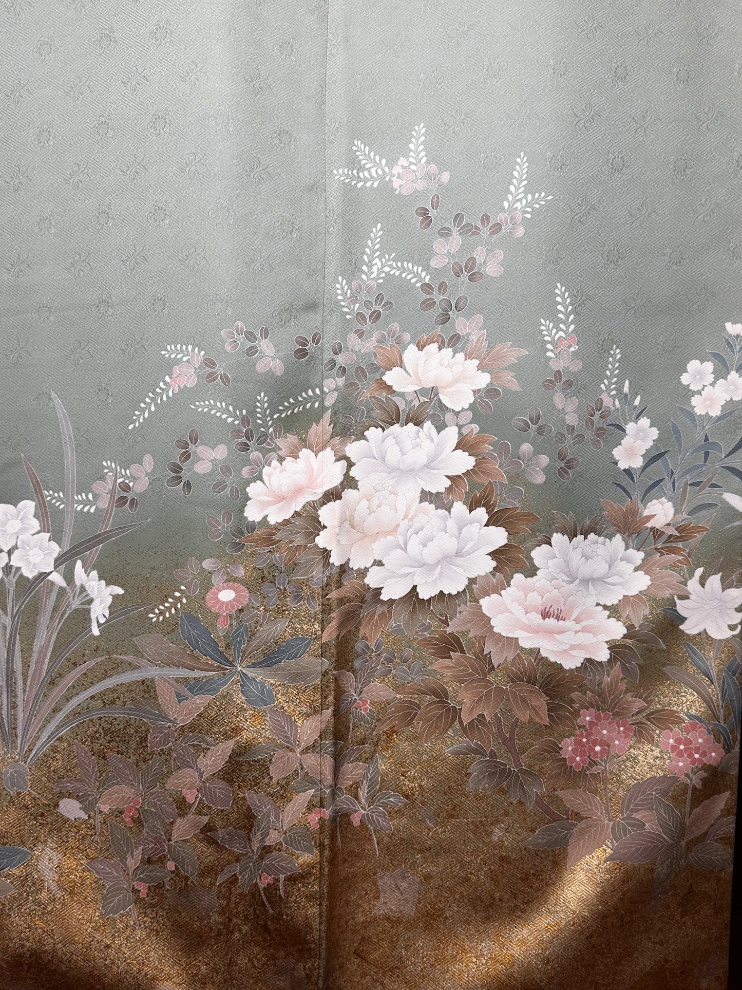 Golden Autumn Irotomesode