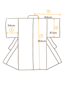 Golden Autumn Irotomesode