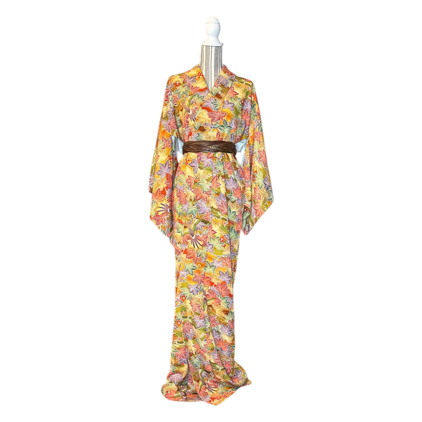 Vivid Autumn Komon Kimono