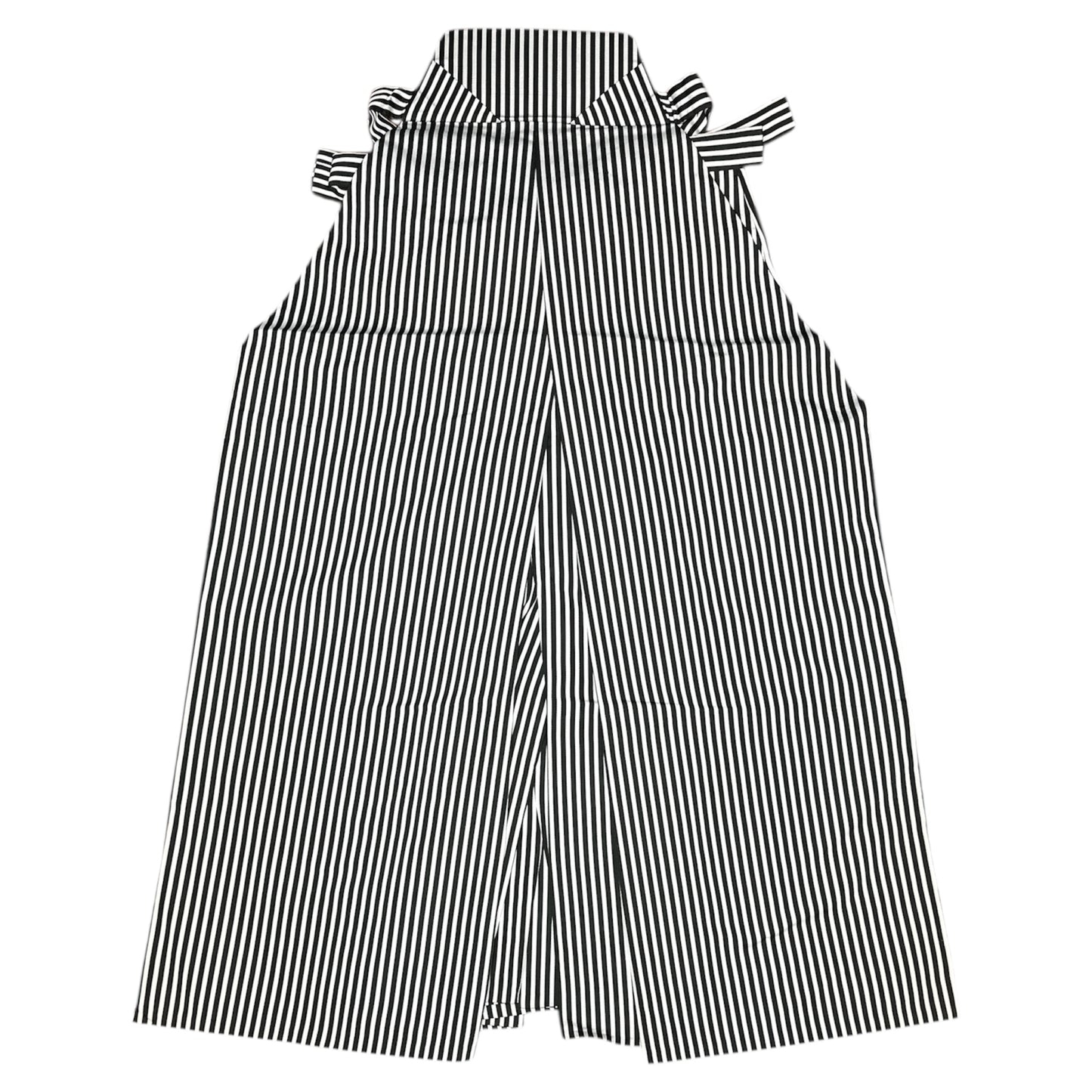 Umanori Hakama | Navy Blue with Grey Stripes