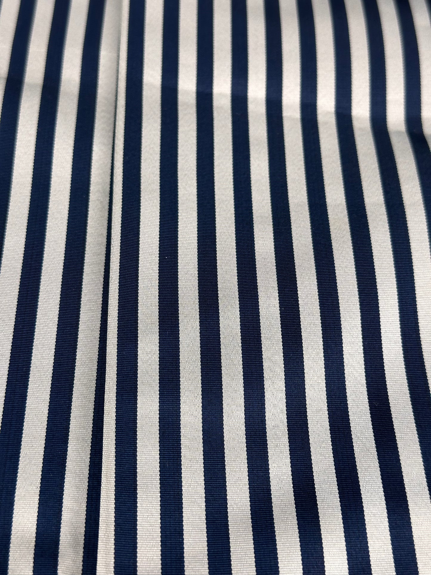 Andon Hakama | Navy Blue with Light Grey Stripes