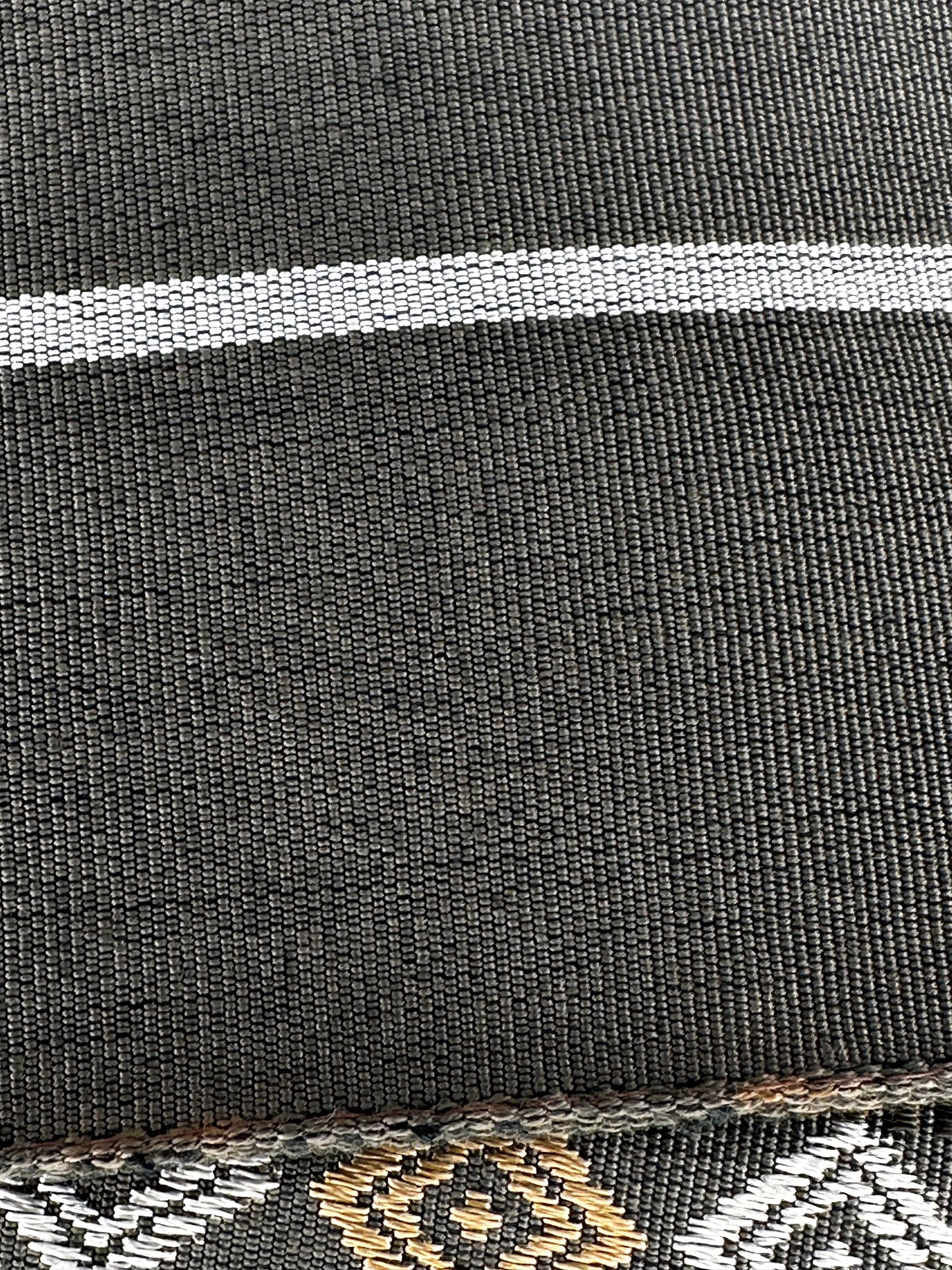 Reversible Dark Olive Kaku Obi