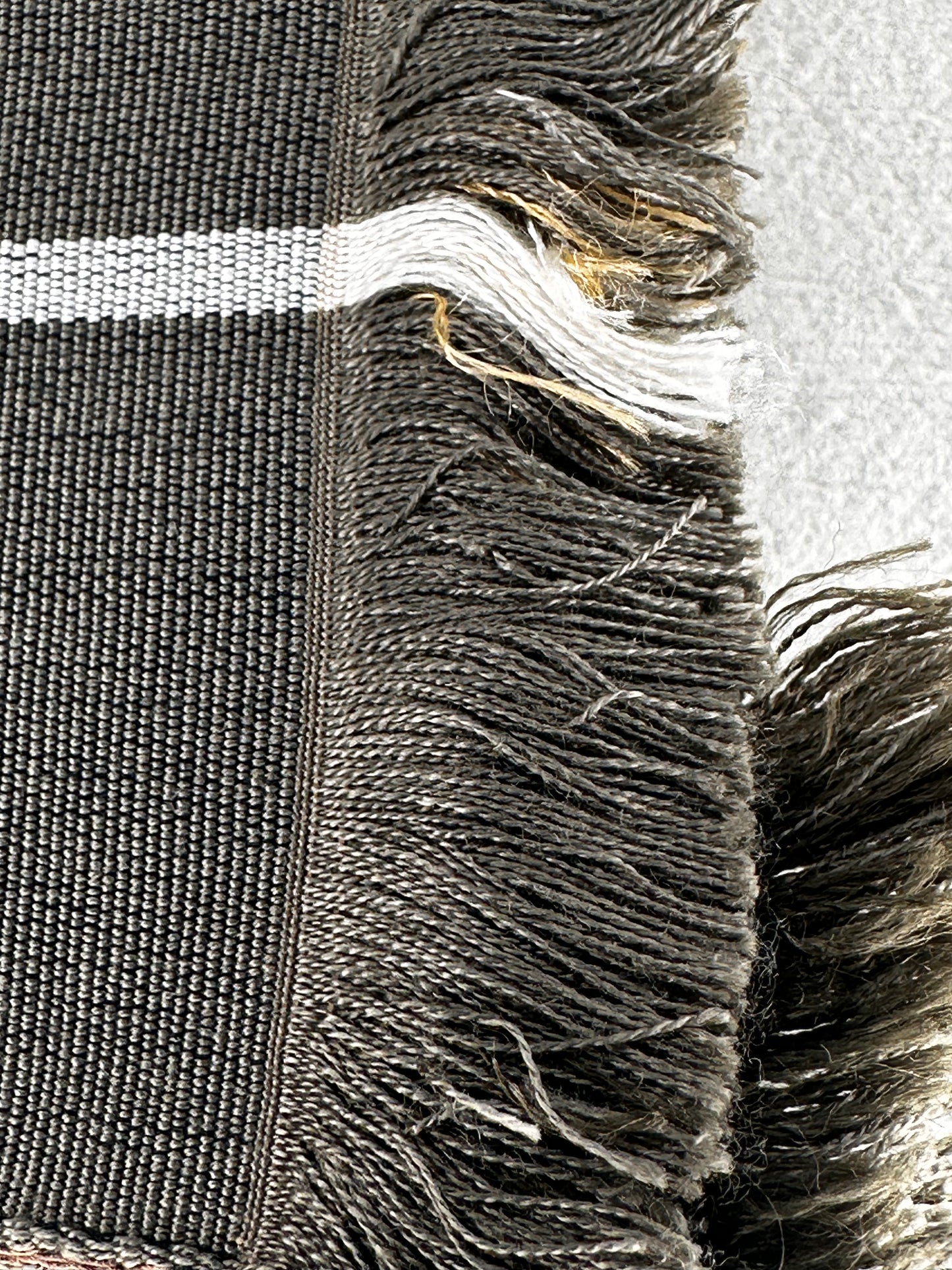 Reversible Dark Olive Kaku Obi