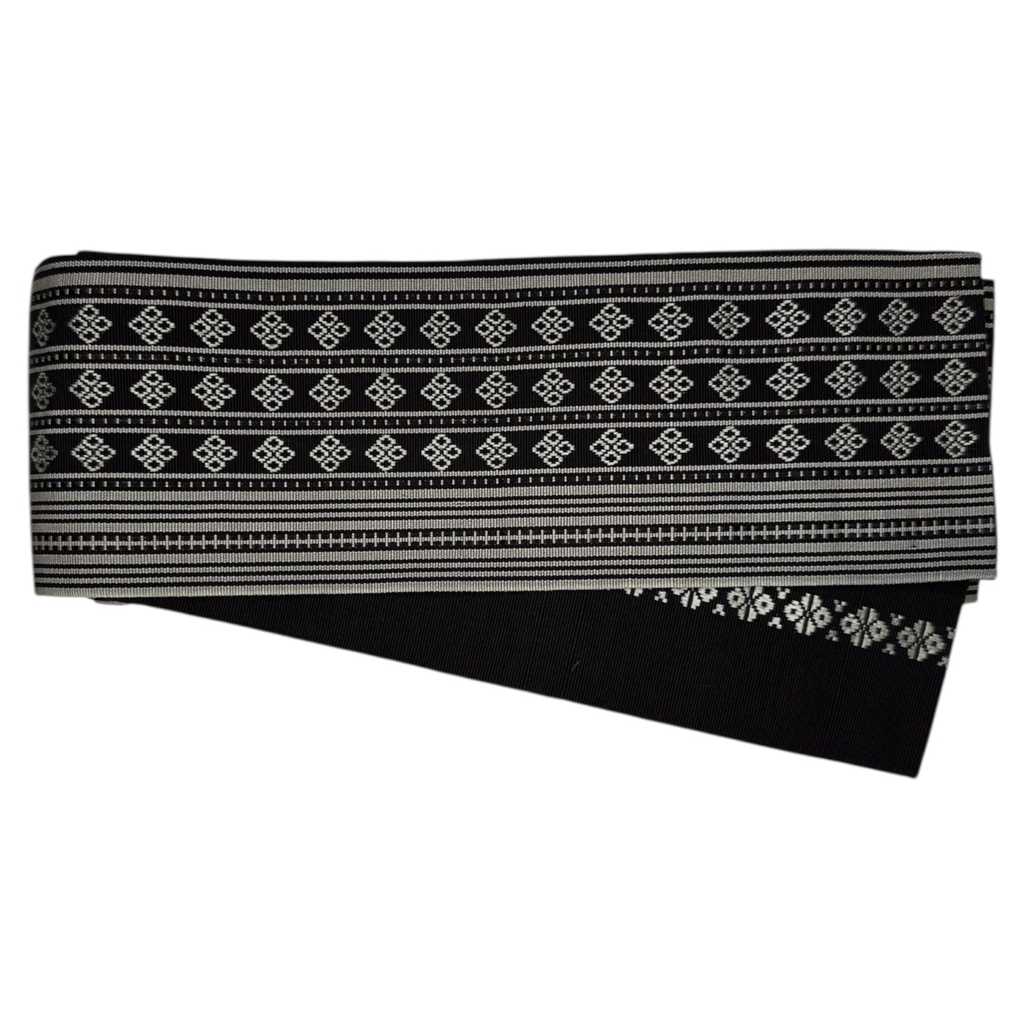 Brown Reversible Kaku Haba Obi