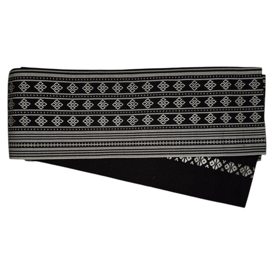 Brown Reversible Kaku Haba Obi