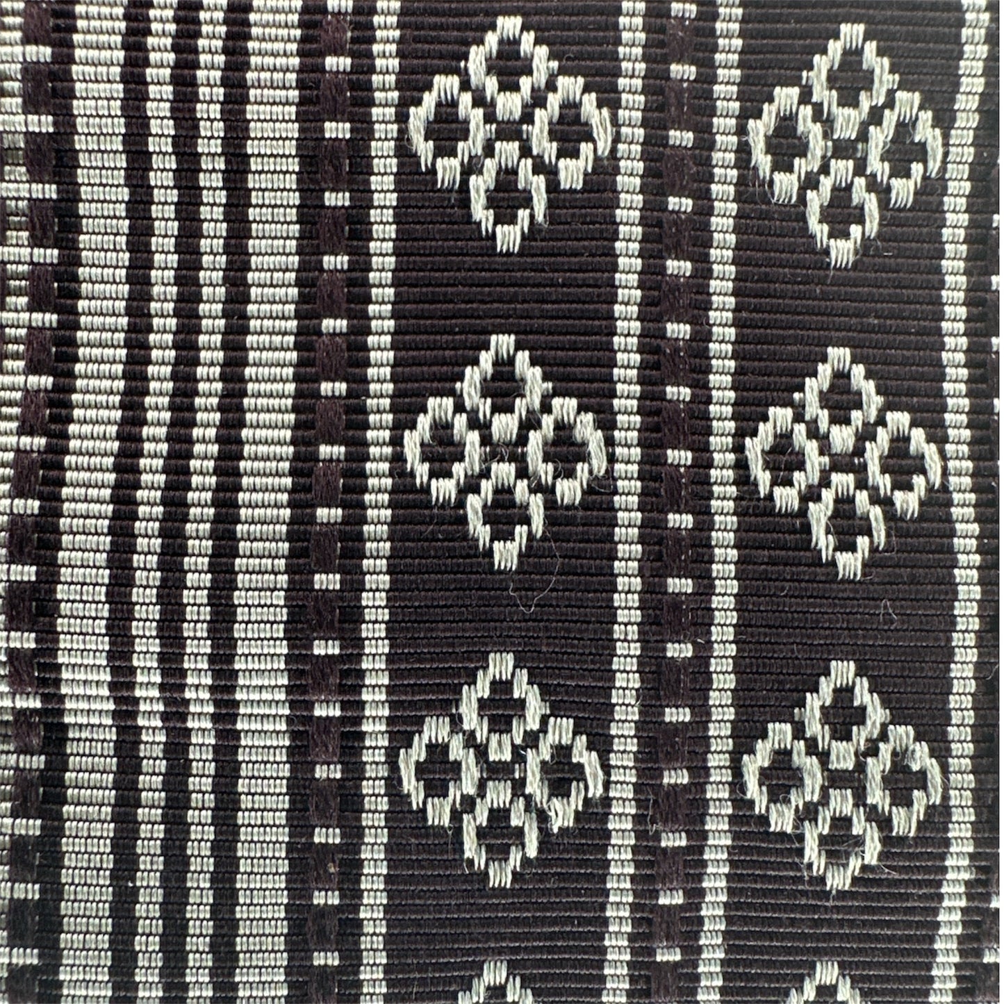 Brown Reversible Kaku Haba Obi