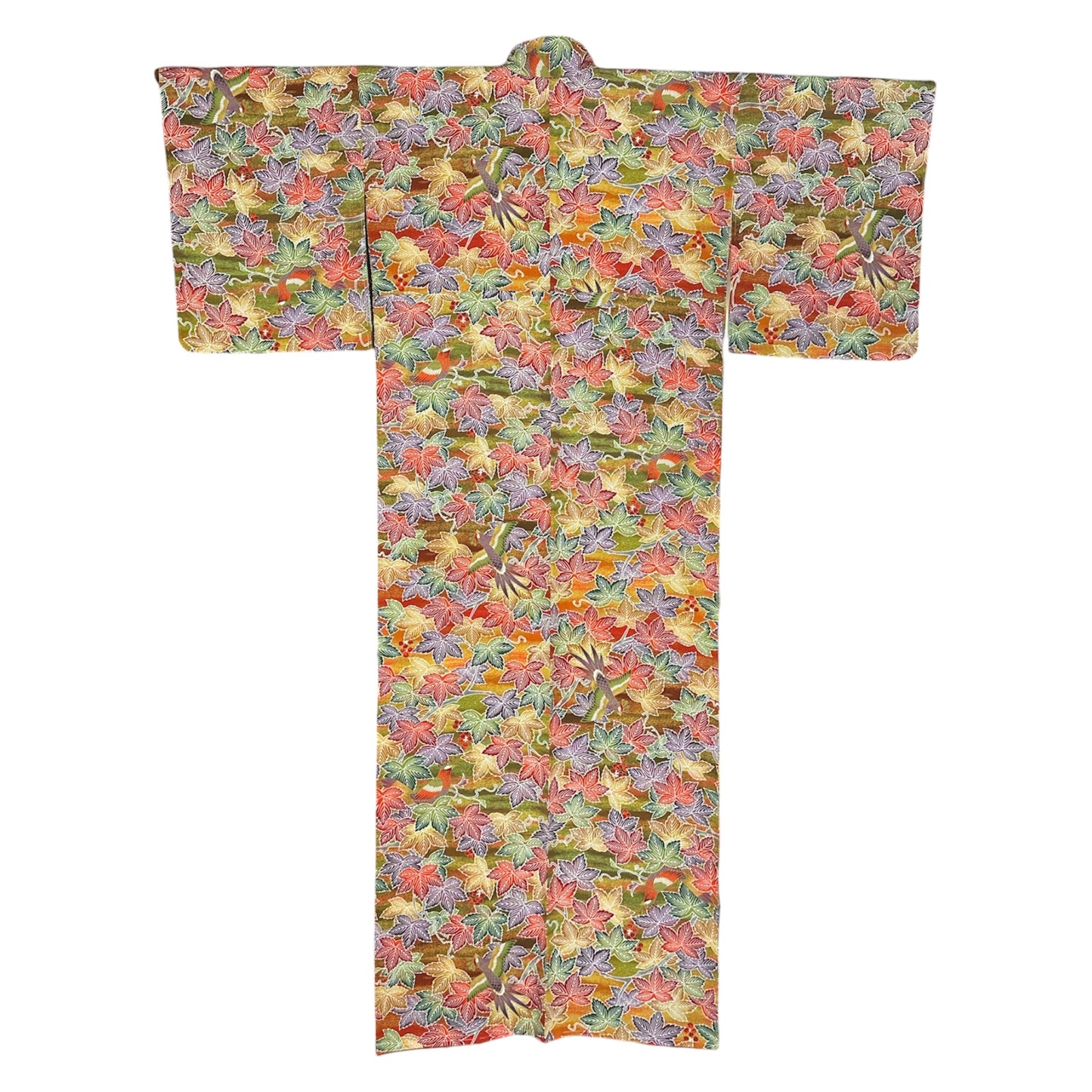 Vivid Autumn Komon Kimono
