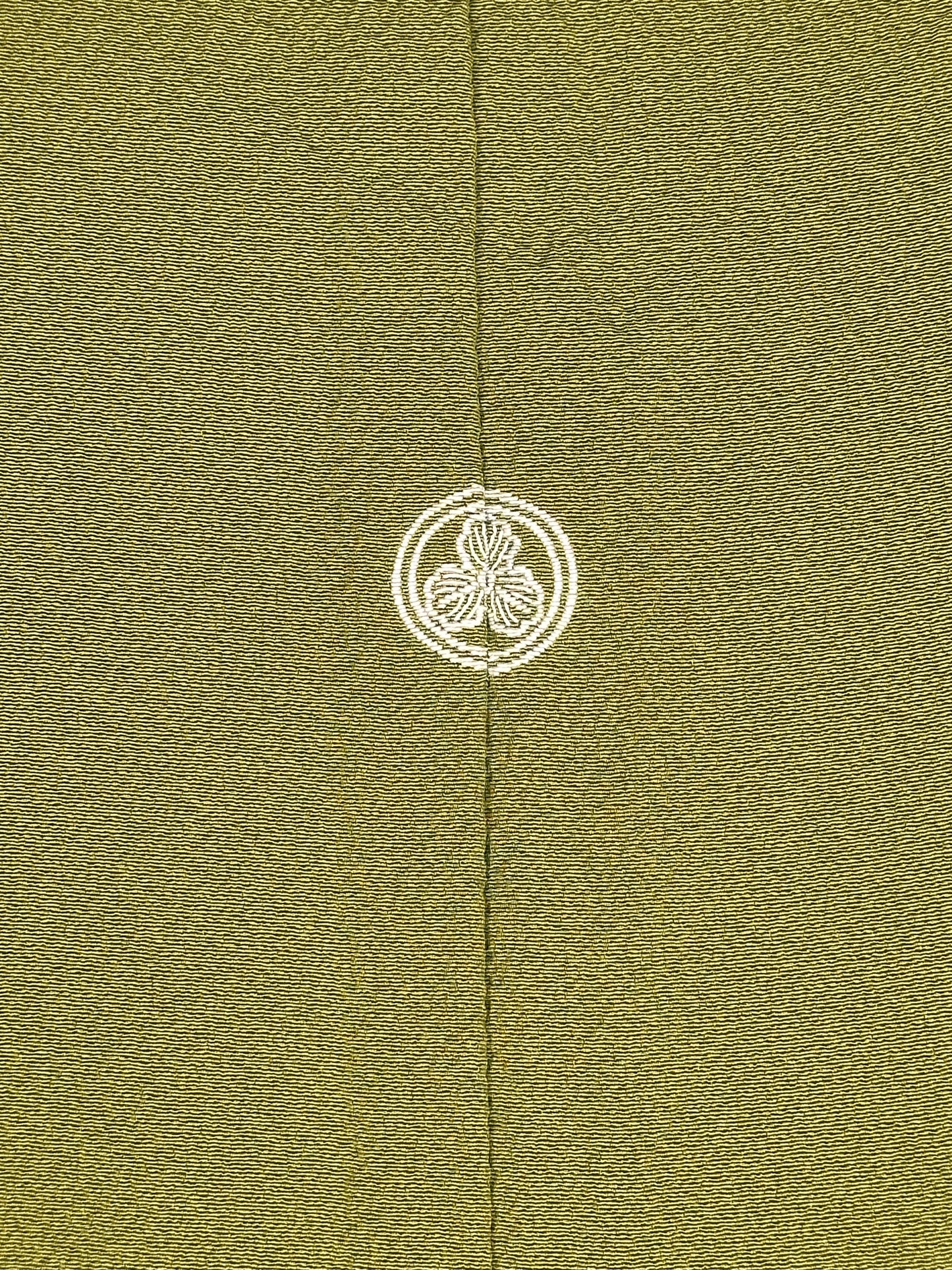 Chimono Matcha Kashiwa Crest Iromuji