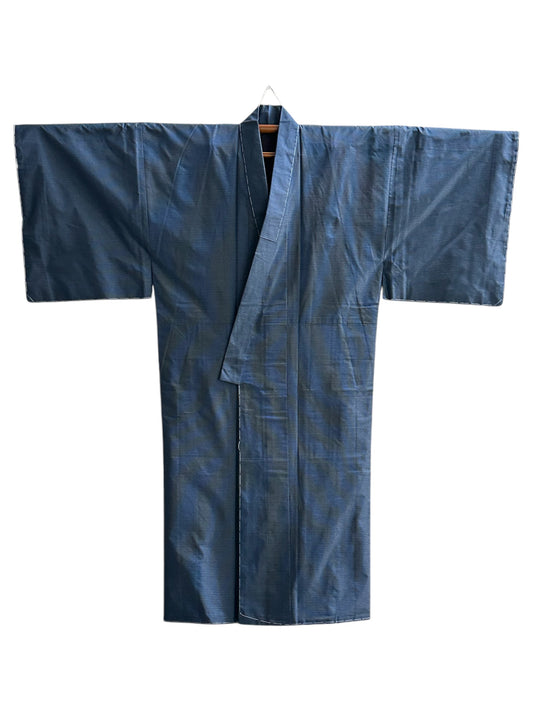 Dark Navy Blue Kimono