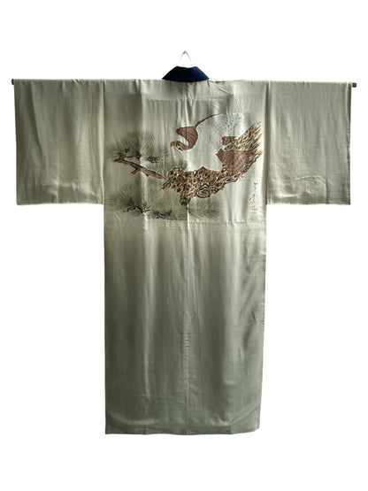 Soaring Taka Hand-Painted Juban