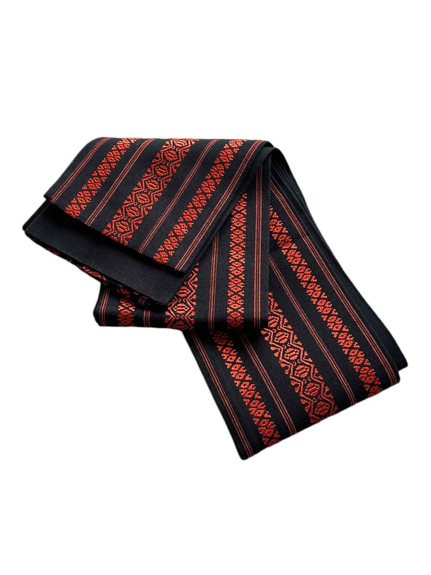 Black and Red Kaku Obi