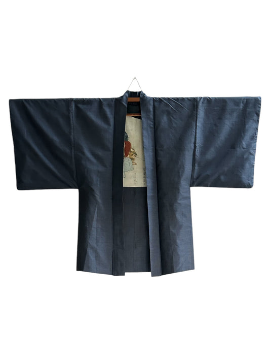 Indigo Poetic Antique Haori