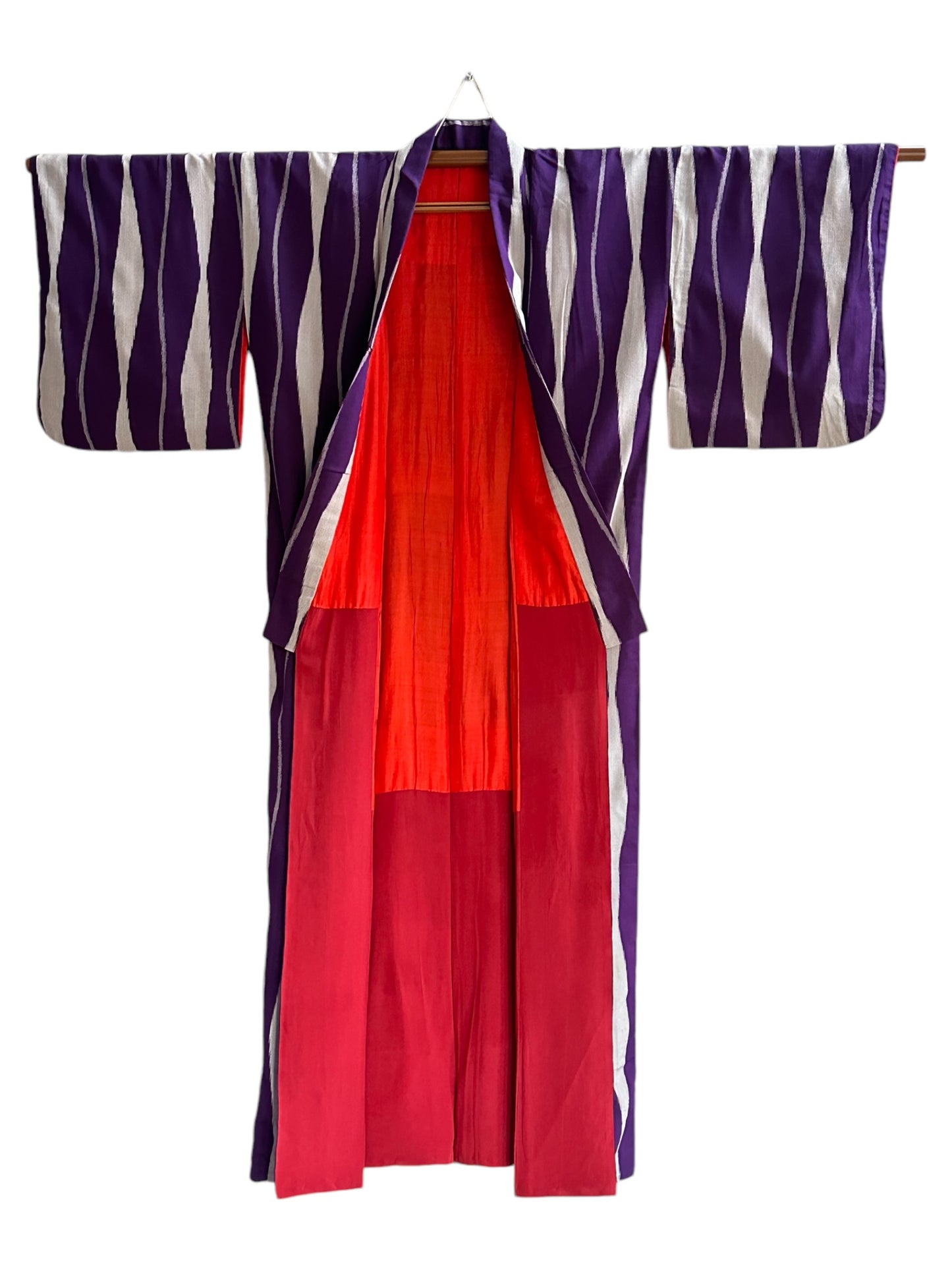 Vibrant Violet Meisen Kimono