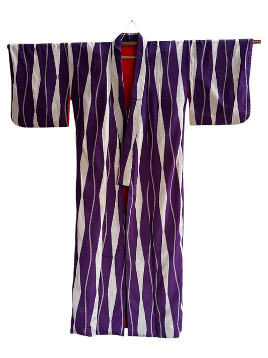 Vibrant Violet Meisen Kimono