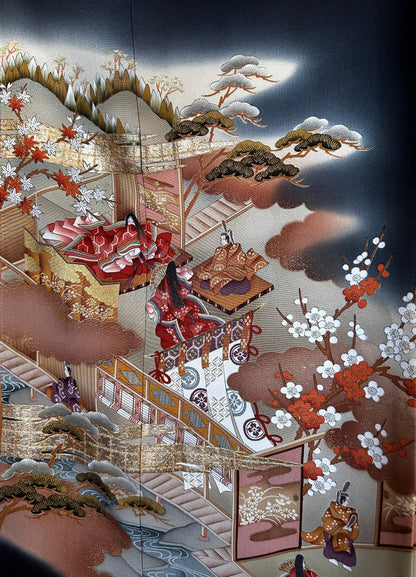 Shogunate Kurotomesoden eleganssia