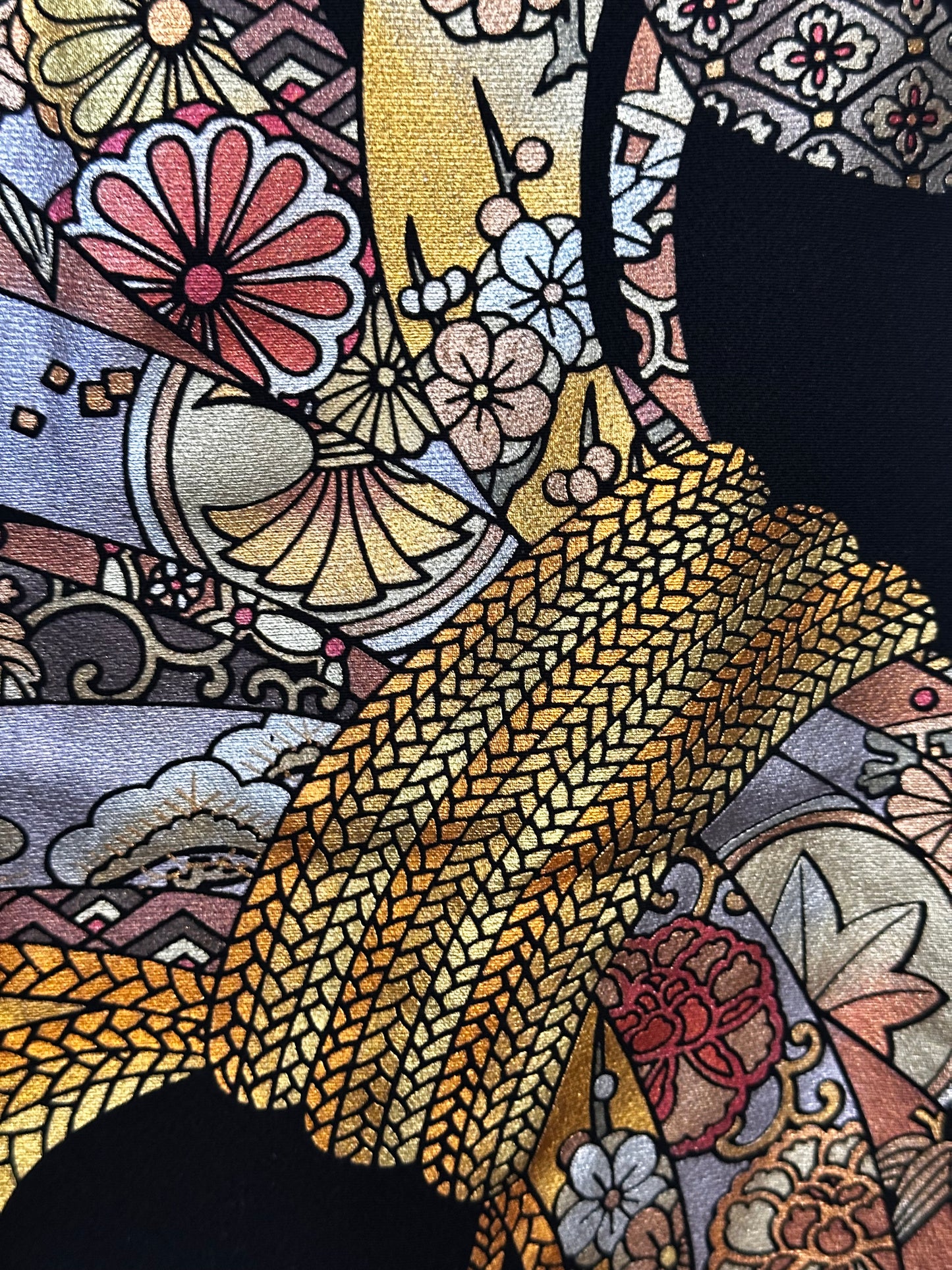 Paper Blessings Kurotomesode