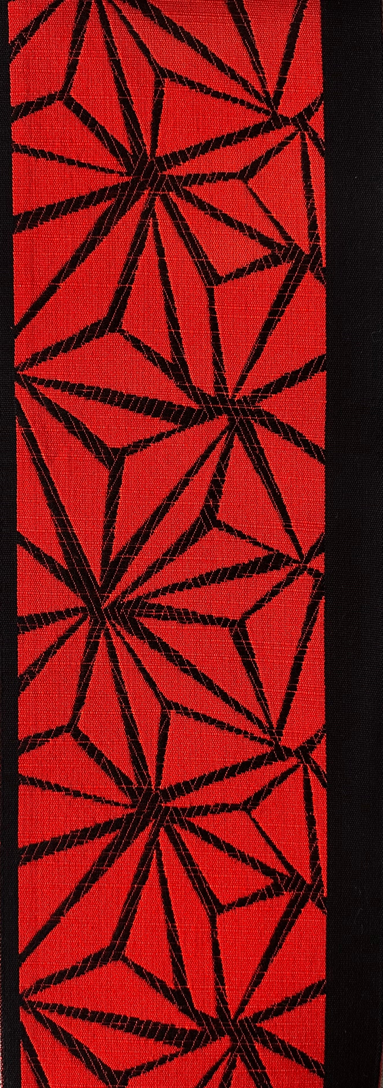Black & Orange Hanhaba Obi