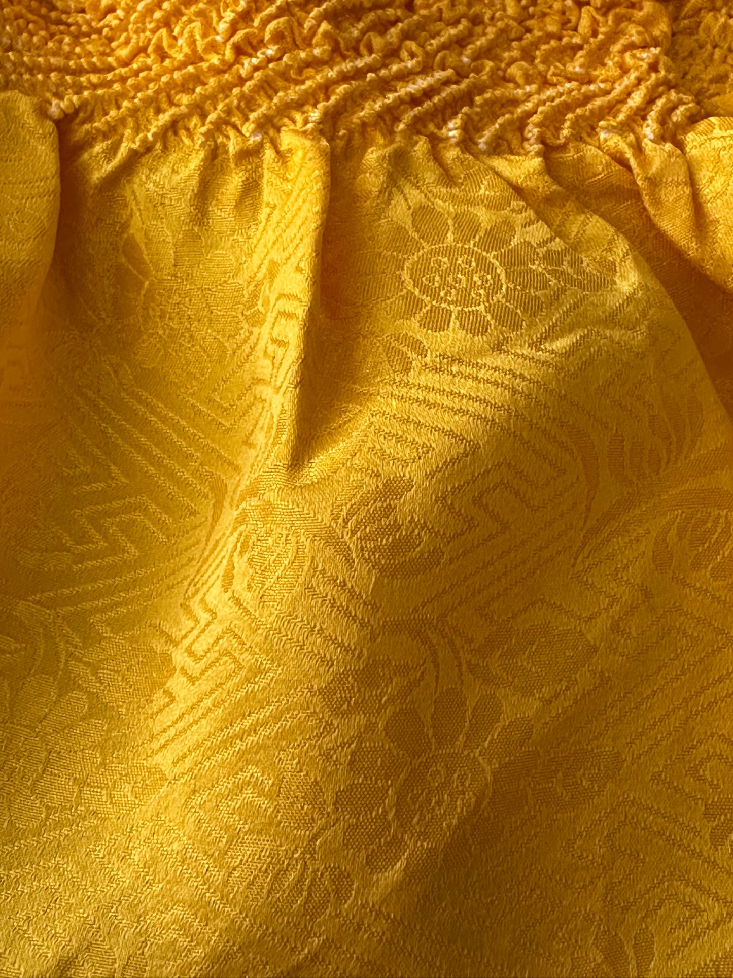 Golden Shibori Obiage