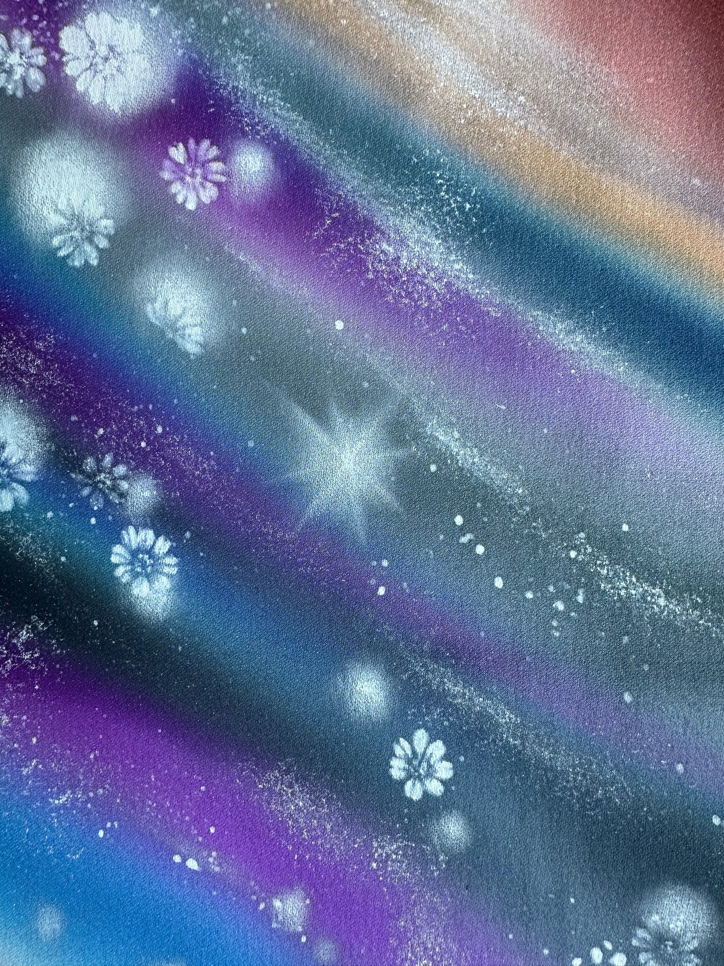 Northern Lights in Silk