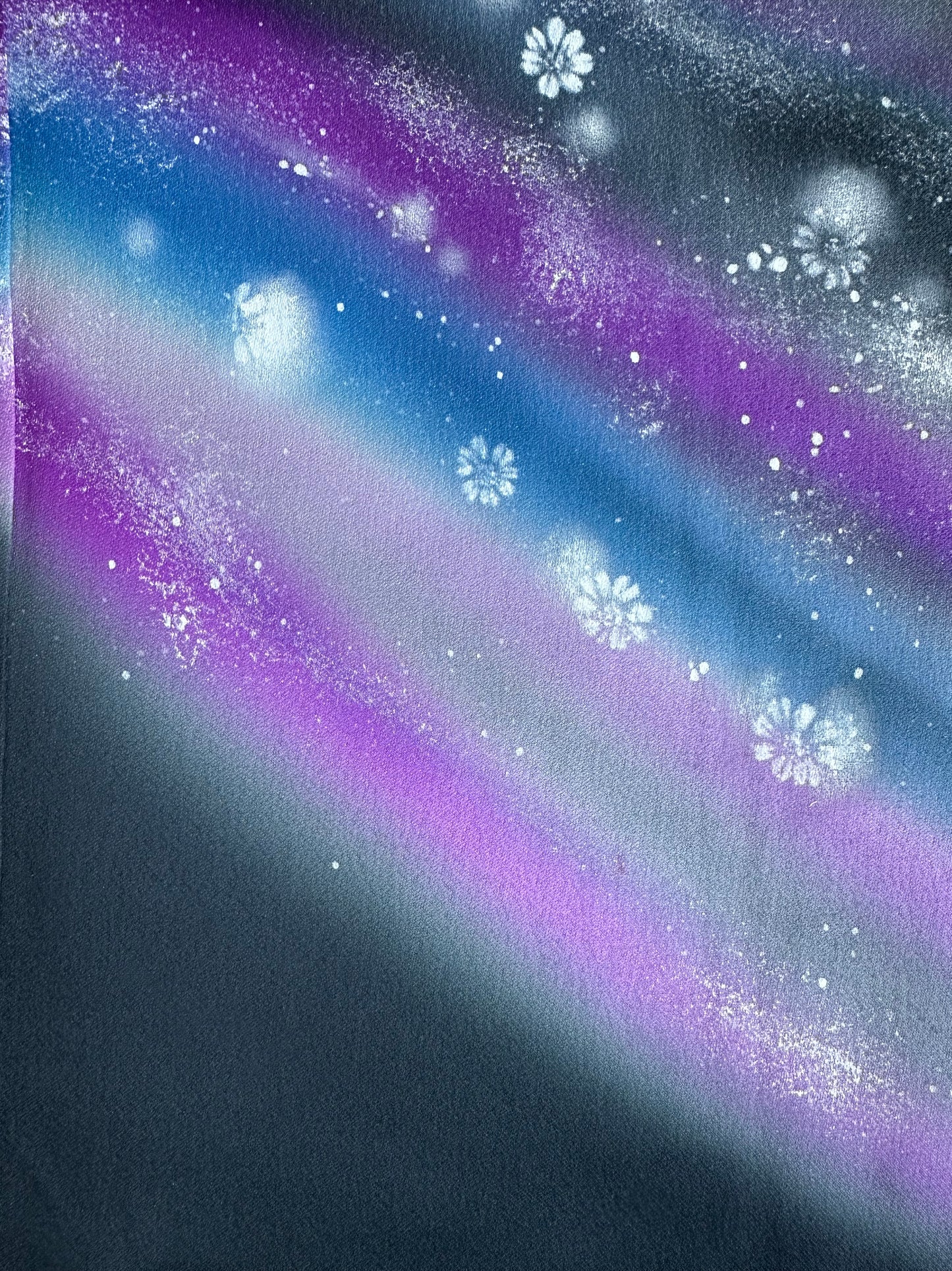 Northern Lights in Silk