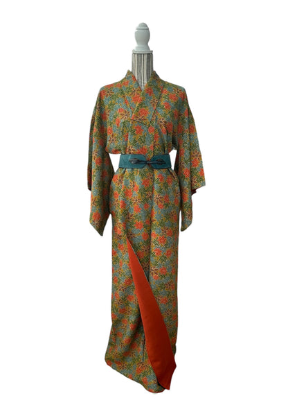 Kimono elegant Maple Leaf Komon