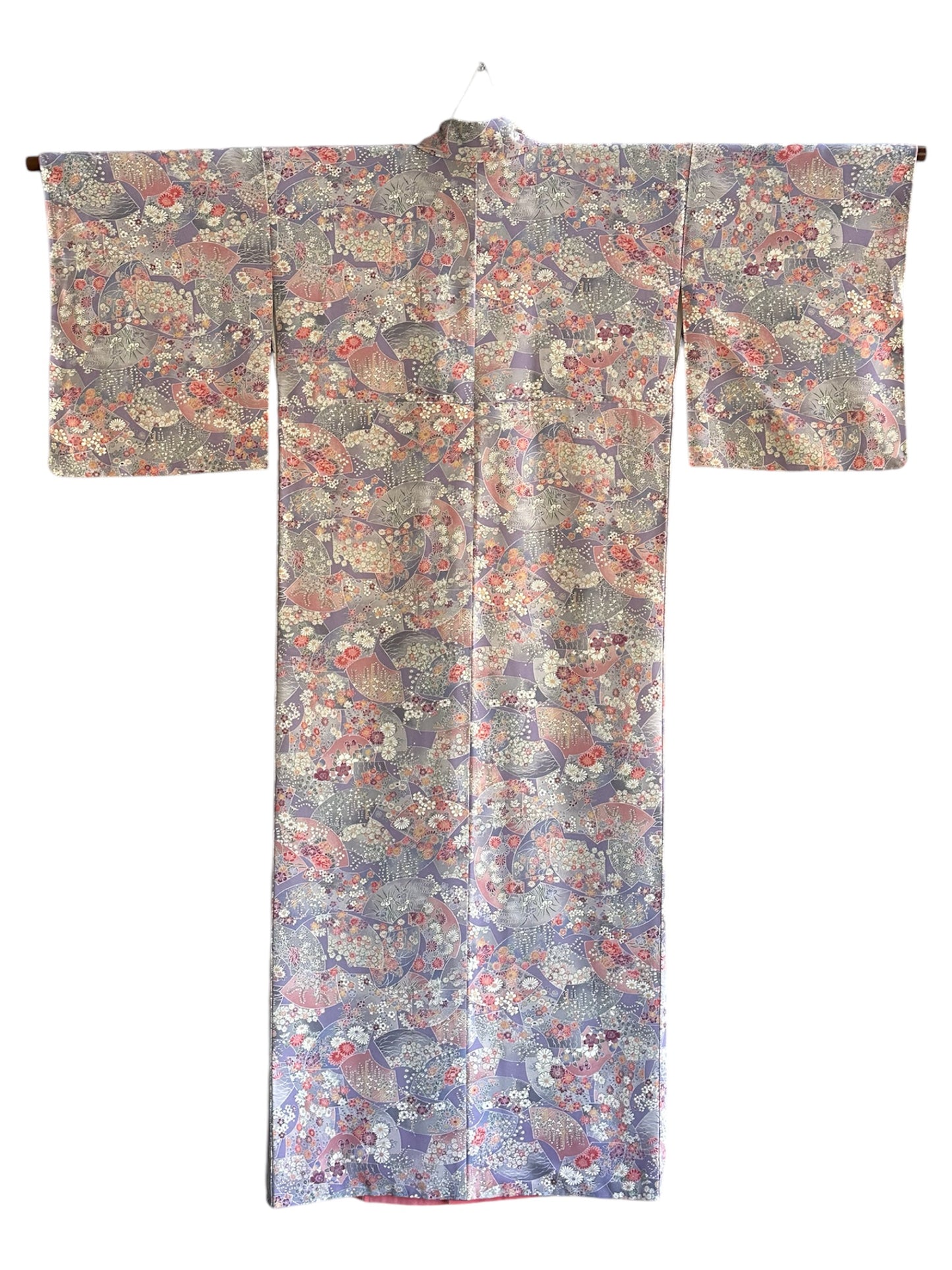 Floral Harmony Fan Kimono