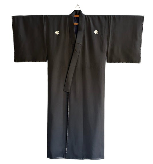 Kimono formal pentru bărbați cu 5 Takanoha Kamon