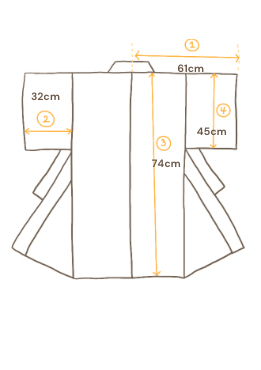 Stone Blue Garden Haori