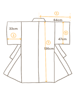 Olive Glow Ōshima Kimono