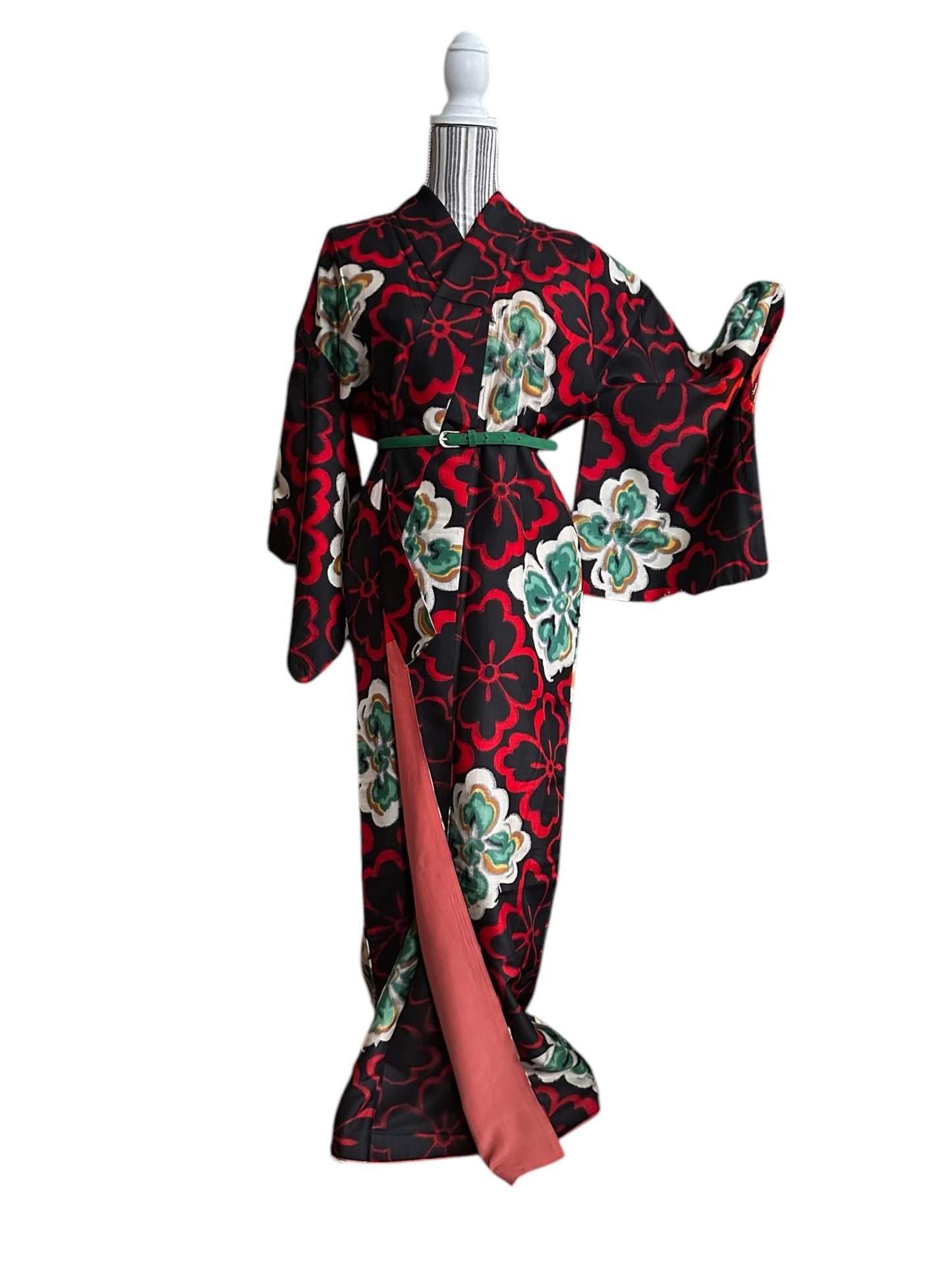 Antique Meisen Floral Kimono